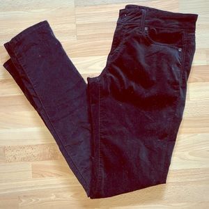 Gap Velvet Black Pants - Size 6